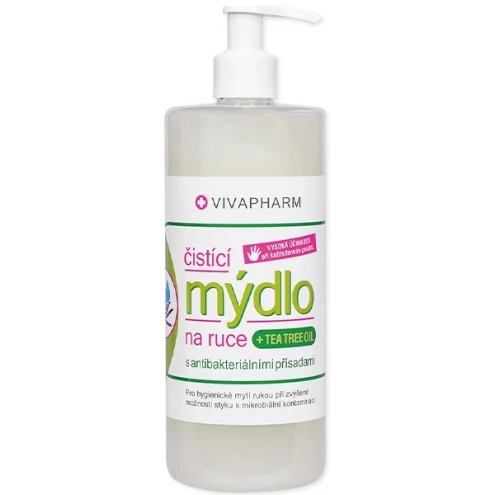 VIVACO Antibakteriální čistící mýdlo na ruce VIVAPHARM VIVACO Antibakteriální čistící mýdlo na ruce VIVAPHARM