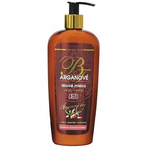 VIVACO Tělové mléko zpevňující s BIO arganovým olejem BODY TIP 400 ml VIVACO Tělové mléko zpevňující s BIO arganovým olejem BODY TIP 400 ml