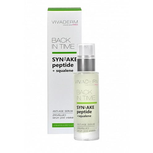 VIVACO Zpevňující sérum SYN-AKE peptide + squalene VIVADERM 30 ml