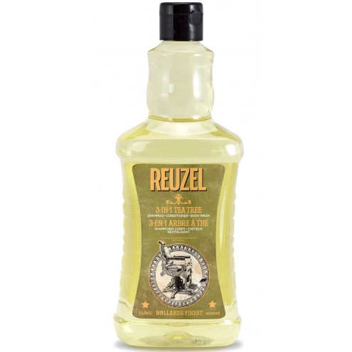 REUZEL 3-in-1 Tea Tree Shampoo-Conditioner-Body Wash 1000 ml REUZEL 3-in-1 Tea Tree Shampoo-Conditioner-Body Wash 1000 ml