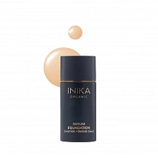 Inika Organic Serum Foundation Lightweight Caring Make-Up Bold 25 ml