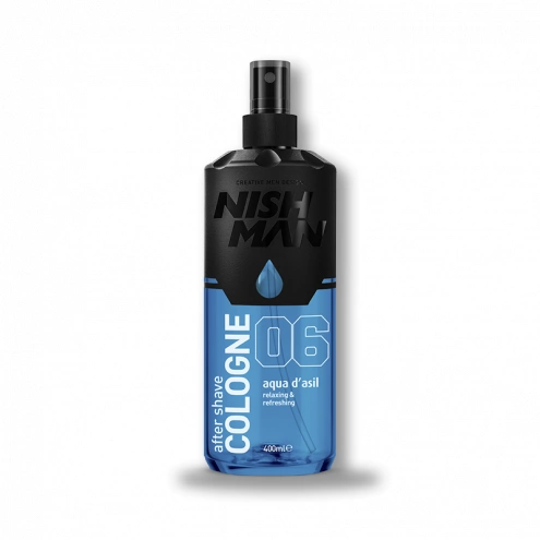 NishMan After Shave Cologne No.6 Aqua D'Asil 400 ml