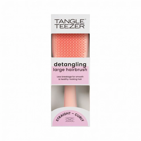Tangle Teezer Large Wet Detangler Peach Glow Tangle Teezer Large Wet Detangler Peach Glow