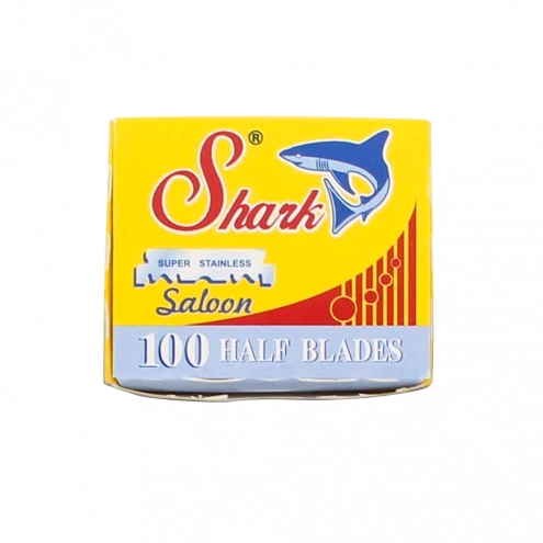 Shark Super Stainless Barber Blades Extra Sharp Salon Size 100 ks Shark Super Stainless Barber Blades Extra Sharp Salon Size 100 ks