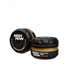 NishMan Hair Styling Wax 07 Gold One 150 ml