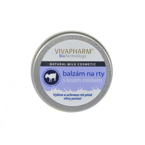 VIVACO Balzám na rty s kozím mlékem VIVAPHARM 25 g VIVACO Balzám na rty s kozím mlékem VIVAPHARM 25 g