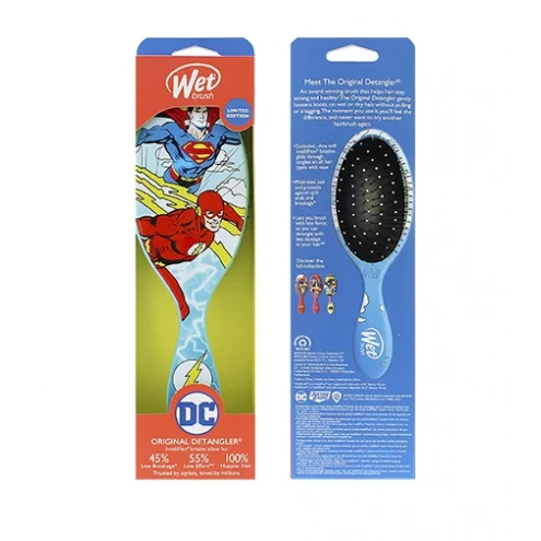 Wet Brush Original Detangler Justice League Superman And Flash Wet Brush Original Detangler Justice League Superman And Flash