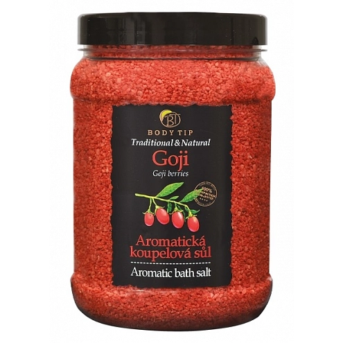 VIVACO Koupelová sůl Goji BODY TIP 1500 g