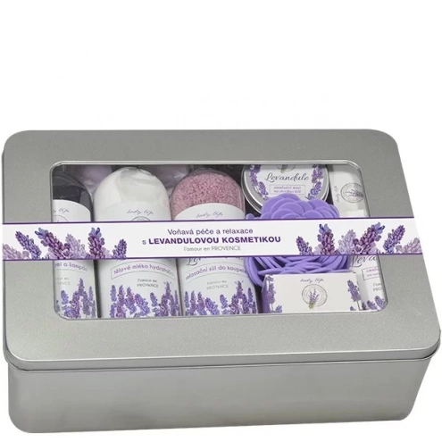VIVACO Luxusní dárkové balení kosmetiky s levandulovým olejem VIVACO Luxusní dárkové balení kosmetiky s levandulovým olejem