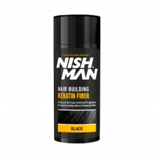 Nishman Hair Building Keratin Fiber Black 21 g