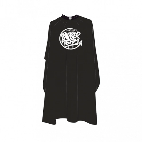 Marmara Barber Cape Team Pro Black Marmara Barber Cape Team Pro Black