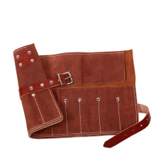 Dark Stag Barber Tool Roll Leather 70x90x280 mm