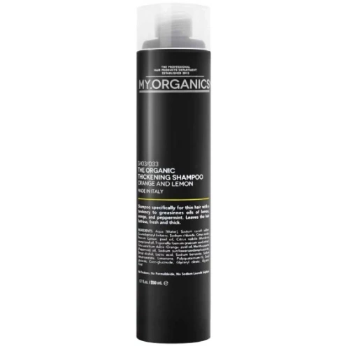My.Organics The Organic Thickening Shampoo Orange And Lemon 250 ml My.Organics The Organic Thickening Shampoo Orange And Lemon 250 ml