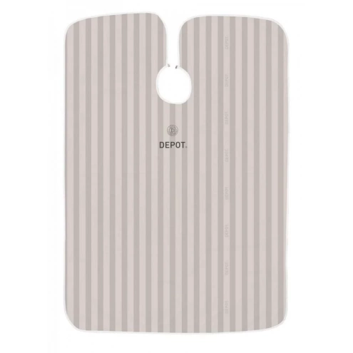 Depot 757 Warm Grey Striped Cutting Cape