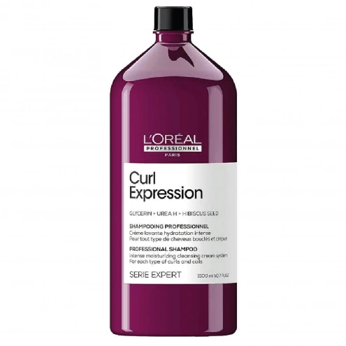 L'Oréal Professionnel Serie Expert Curl Expression Intense Moisturizing Cleansing Cream Shampoo 1500ml L'Oréal Professionnel Serie Expert Curl Expression Intense Moisturizing Cleansing Cream Shampoo 1500ml