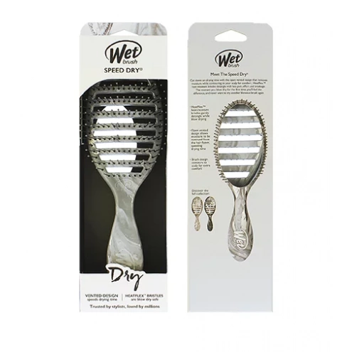 Wet Brush Speed Dry Metallic Marble Silver Wet Brush Speed Dry Metallic Marble Silver