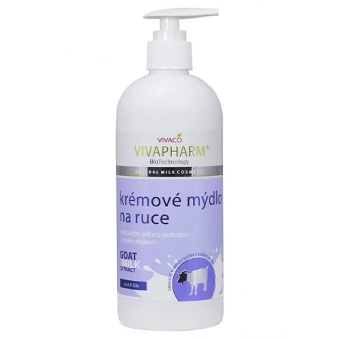 VIVACO VIVAPHARM Kozí krémové mýdlo na ruce 400 ml VIVACO VIVAPHARM Kozí krémové mýdlo na ruce 400 ml