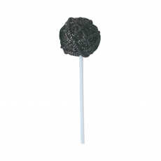 Bifull Piruleta Lollipop Round Black Silver 24 ks