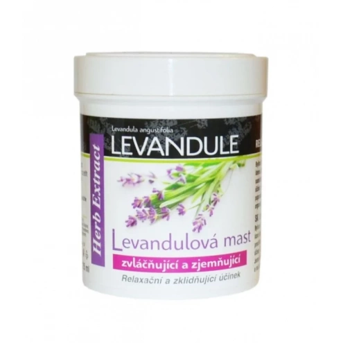 VIVACO Bylinná mast s levandulovým olejem HERB EXTRACT 125 ml VIVACO Bylinná mast s levandulovým olejem HERB EXTRACT 125 ml