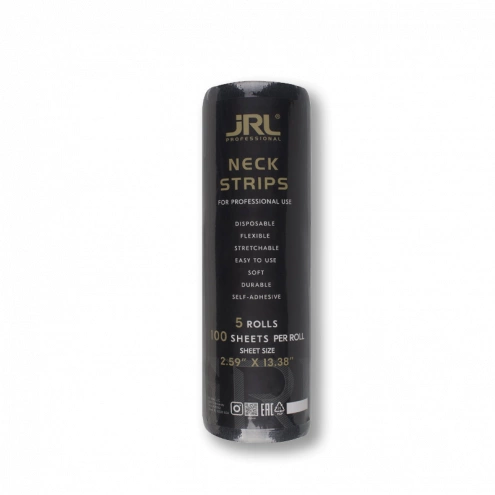 JRL Neck Strips Black 5x100 ks JRL Neck Strips Black 5x100 ks