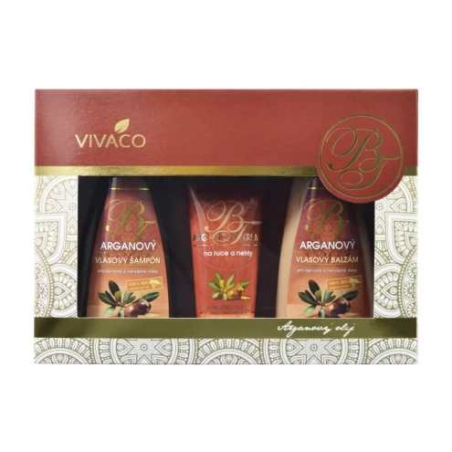 VIVACO Dárková kazeta kosmetiky s arganovým olejem VIVACO Dárková kazeta kosmetiky s arganovým olejem