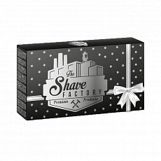 The Shave Factory After Shave Cologne Gift Set 01 Black 6 × 50 ml