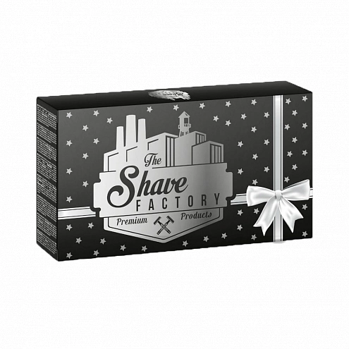 The Shave Factory After Shave Cologne Gift Set 01 Black 6 × 50 ml