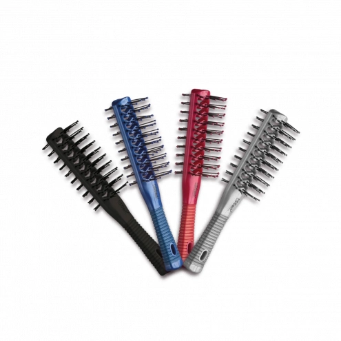 Eurostil Double-Sided Vent Hair Brush Color Mix 1 ks Eurostil Double-Sided Vent Hair Brush Color Mix 1 ks