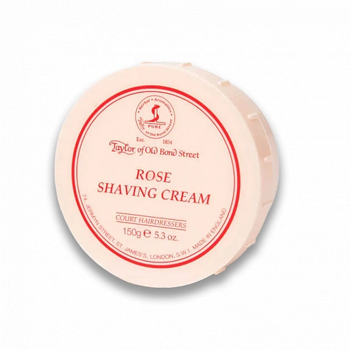Taylor of Old Bond Street Rose Shaving Cream Bowl 150 g