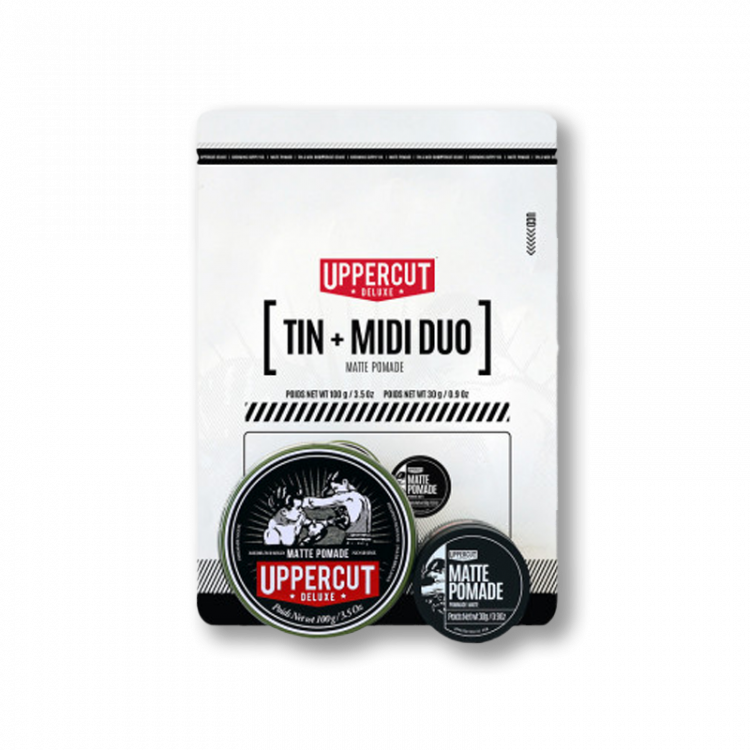 Uppercut Deluxe Tin & Midi Duo Deluxe Pomade 100 + 30 g