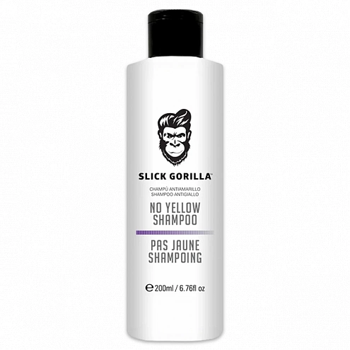 Slick Gorilla No Yellow Toning Hair Shampoo 200 ml