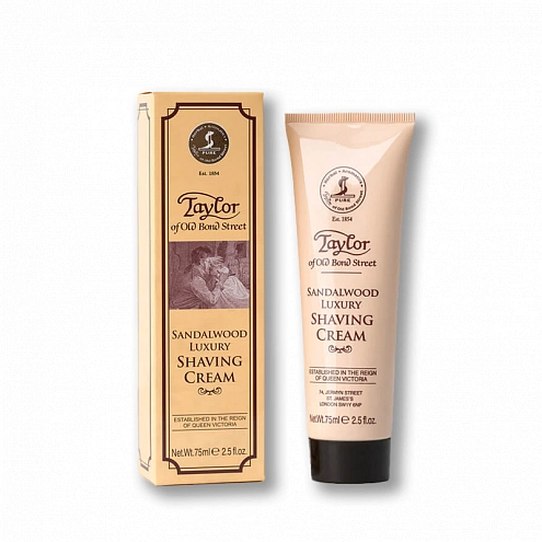 Taylor of Old Bond Street Sandalwood Shaving Cream Tube 75 ml