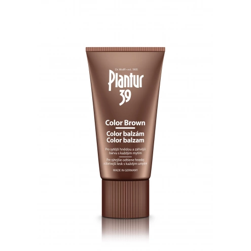 Plantur 39 Color Brown kofeinový balzám pro hnědé odstíny vlasů 150ml Plantur 39 Color Brown kofeinový balzám pro hnědé odstíny vlasů 150ml