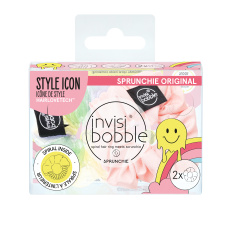 Invisibobble SPRUNCHIE DUO Retro Dreamin‘ Hue-Man Love 2ks