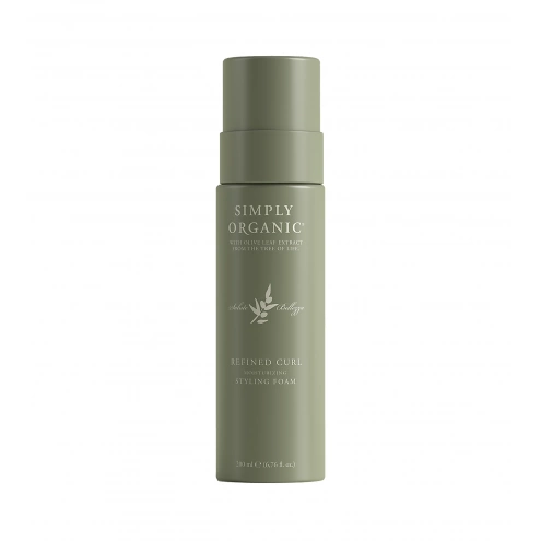 Simply Organic Refined Curl Moisturizing Styling Foam 200 ml