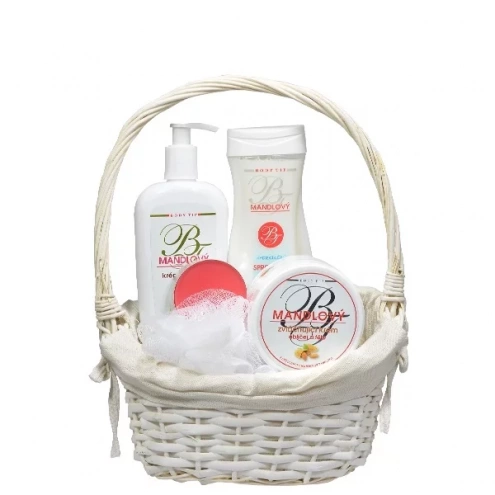 VIVACO Dárkový koš kosmetiky s mandlovým olejem VIVACO Dárkový koš kosmetiky s mandlovým olejem