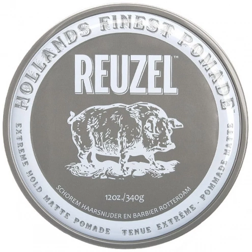REUZEL Styling Grey Pomade Extreme Hold 340g REUZEL Styling Grey Pomade Extreme Hold 340g