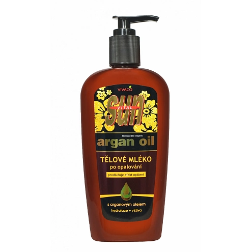 VIVACO Tělové mléko po opalování s BIO arganovým olejem SUN VITAL 300 ml VIVACO Tělové mléko po opalování s BIO arganovým olejem SUN VITAL 300 ml