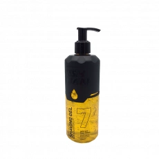 Luxusný priehľadný gél na holenie Nishman 07 Gold 400ml