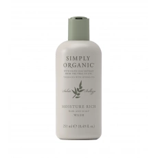 Simply Organic Moisture Rich Hair & Scalp Wash 251 ml