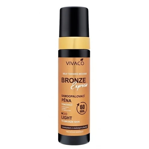 VIVACO Bronze Express samoopalovací pěna Light 200 ml