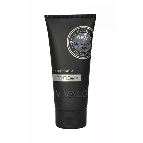 VIVACO Posilující pleťový krém pro muže GENTLEMAN SILVER EDITION 100 ml