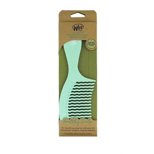 Wet Brush Go Green Treatment Comb Tea Tree Wet Brush Go Green Treatment Comb Tea Tree
