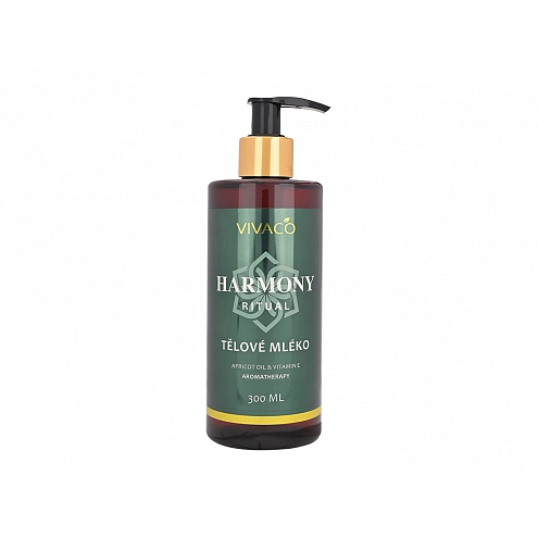 Vivaco Harmony Ritual hydratační tělové mléko s meruňkovým olejem a vitaminem E 300 ml Vivaco Harmony Ritual hydratační tělové mléko s meruňkovým olejem a vitaminem E 300 ml