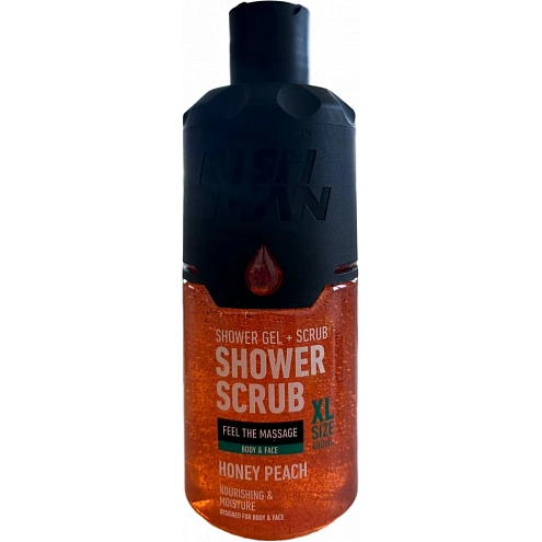 NishMan sprchový gél s peelingom Honey Peach, 480 ml
