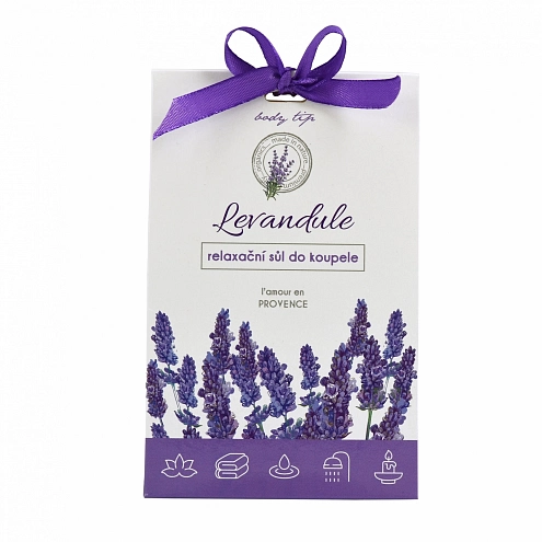 VIVACO Sůl do koupele s levandulovým olejem BT Premium 80 g VIVACO Sůl do koupele s levandulovým olejem BT Premium 80 g