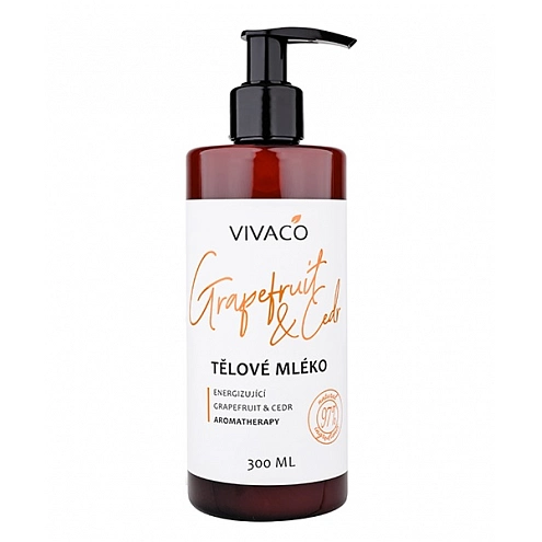 VIVACO Tělové mléko Grapefruit a Cedr 300 ml VIVACO Tělové mléko Grapefruit a Cedr 300 ml