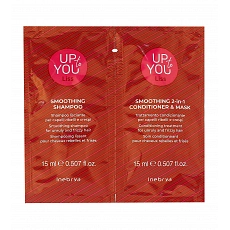 Inebrya Up To You Liss Smoothing Shampoo + 2in1 Conditioner/Mask vzorek 2x15 ml