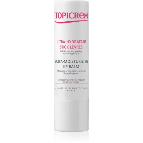 Topicrem Hydra+ Ultra Moisturizing Lip Balm 4 g Topicrem Hydra+ Ultra Moisturizing Lip Balm 4 g