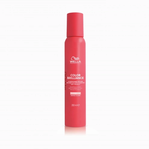 Wella Professionals Invigo Color Brilliance Vitamin Conditioning Mousse 200 ml NEW Wella Professionals Invigo Color Brilliance Vitamin Conditioning Mousse 200 ml NEW
